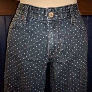 Merona polka dot skinny jeans